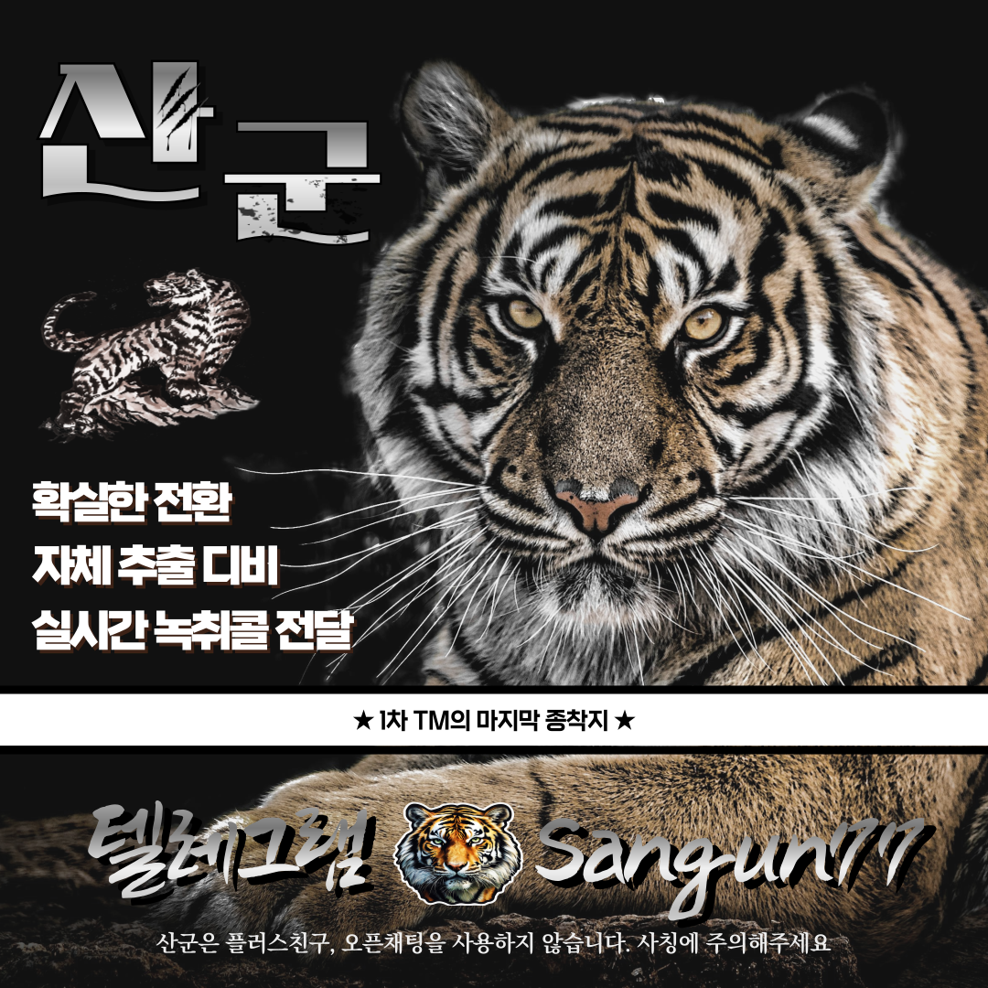 1차 TM 퍼미션 유튜브 5년 경력 전문 인보업체 "산군"